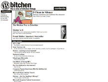Tablet Screenshot of bitchen.com